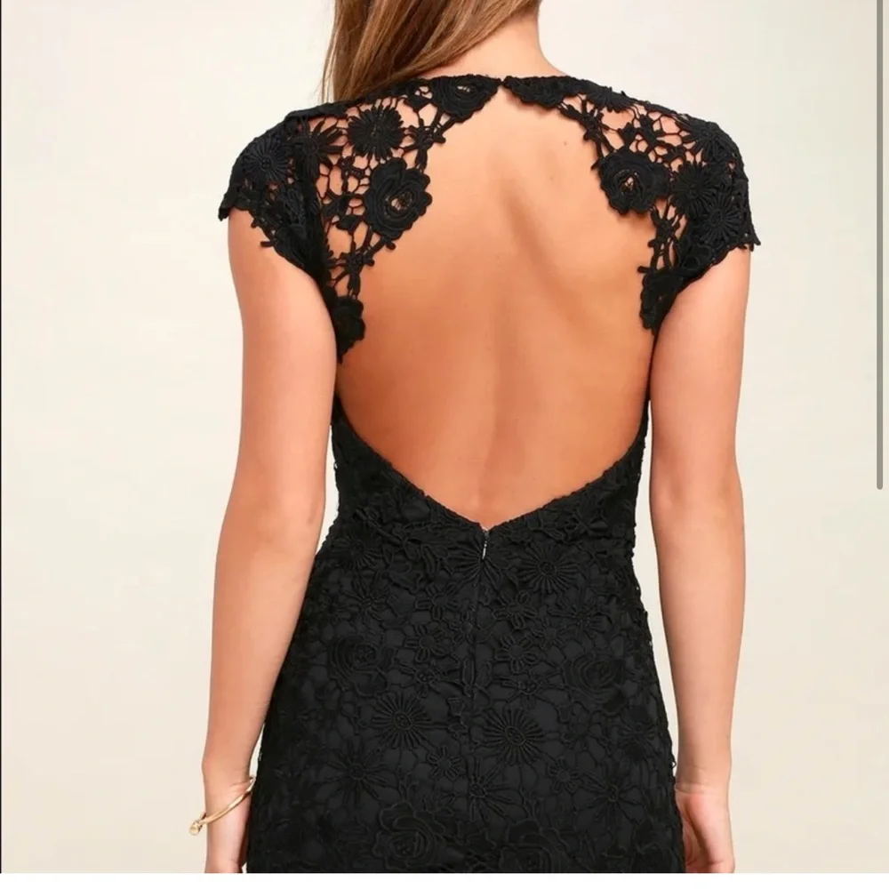 Lulu's backless dress size M - Picture 2 of 9